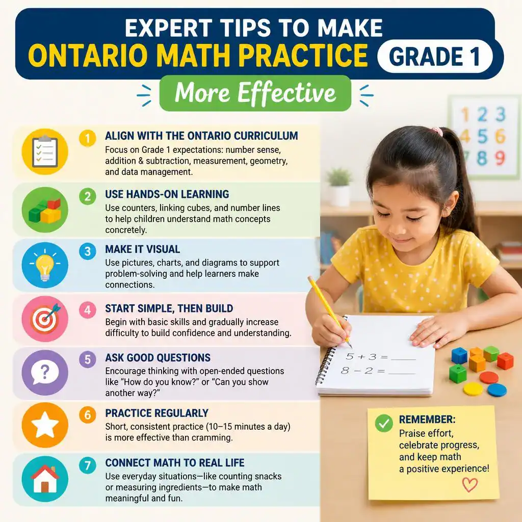 Tips to Make Ontario Math Practice Grade 1