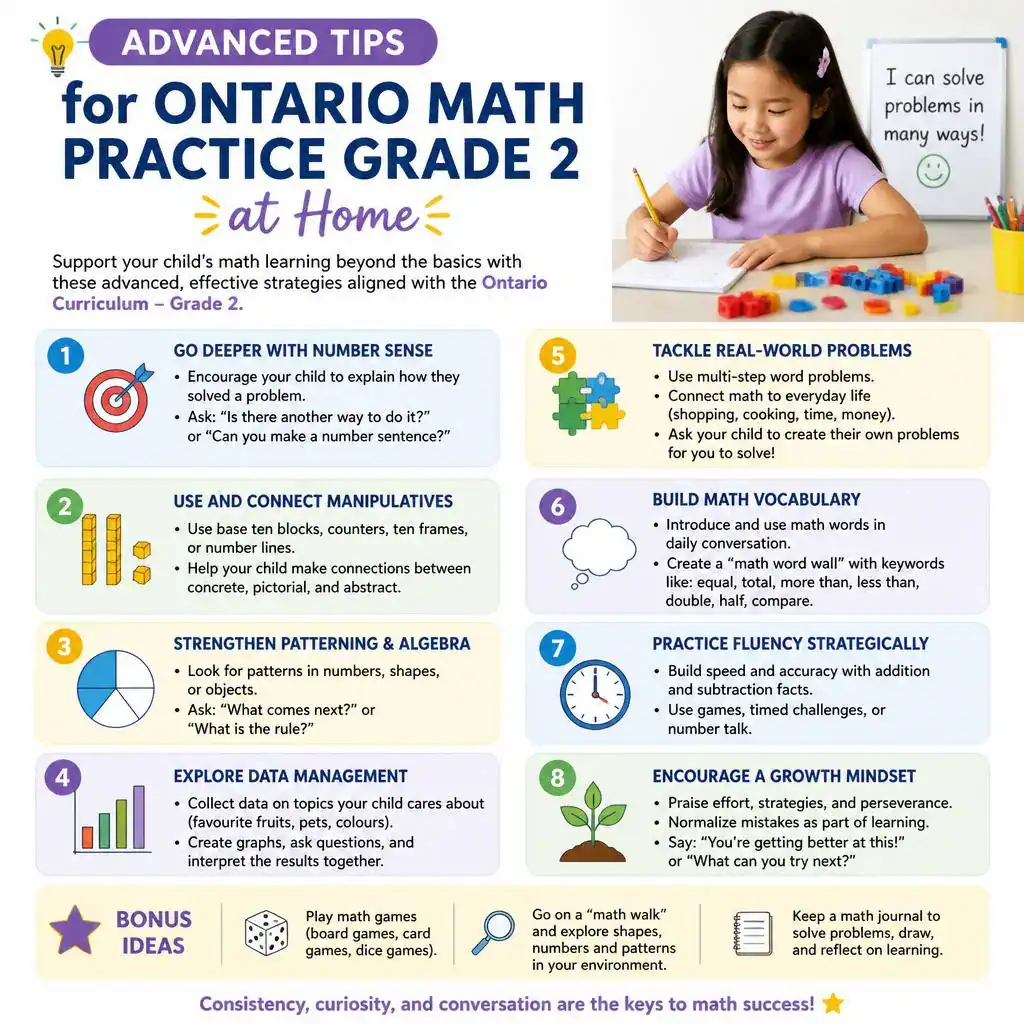 Ontario Math Practice Grade 2 at Home