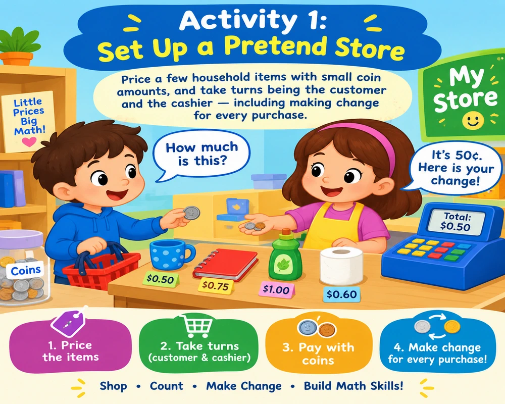 Activity 1: Set Up a Pretend Store