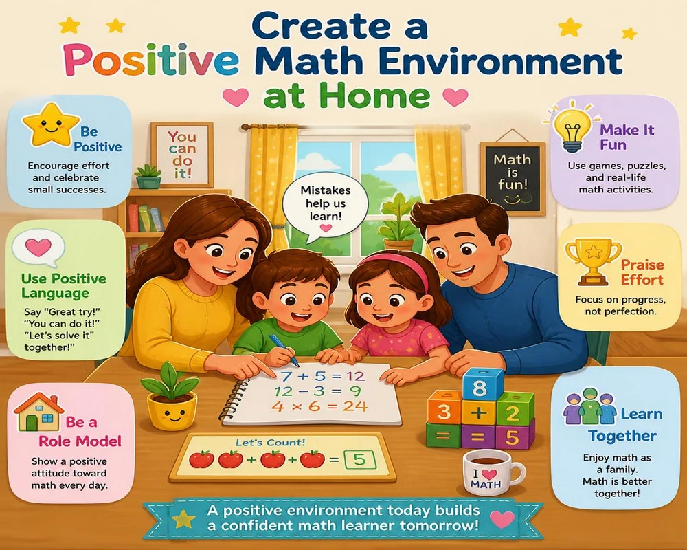 Create a Positive Math Environment at Home