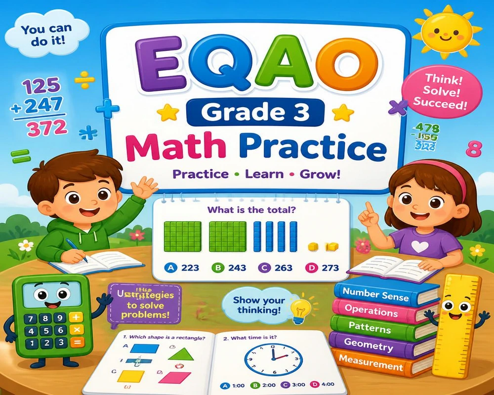 EQAO Grade 3 Math Practice