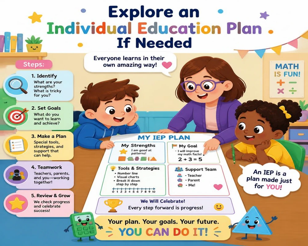 Explore an Individual Education Plan If Needed