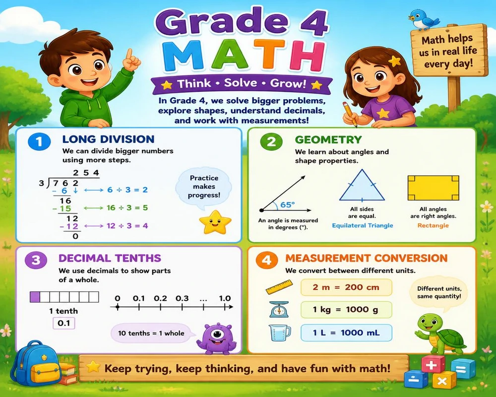 Grade 4 Math Curriculum