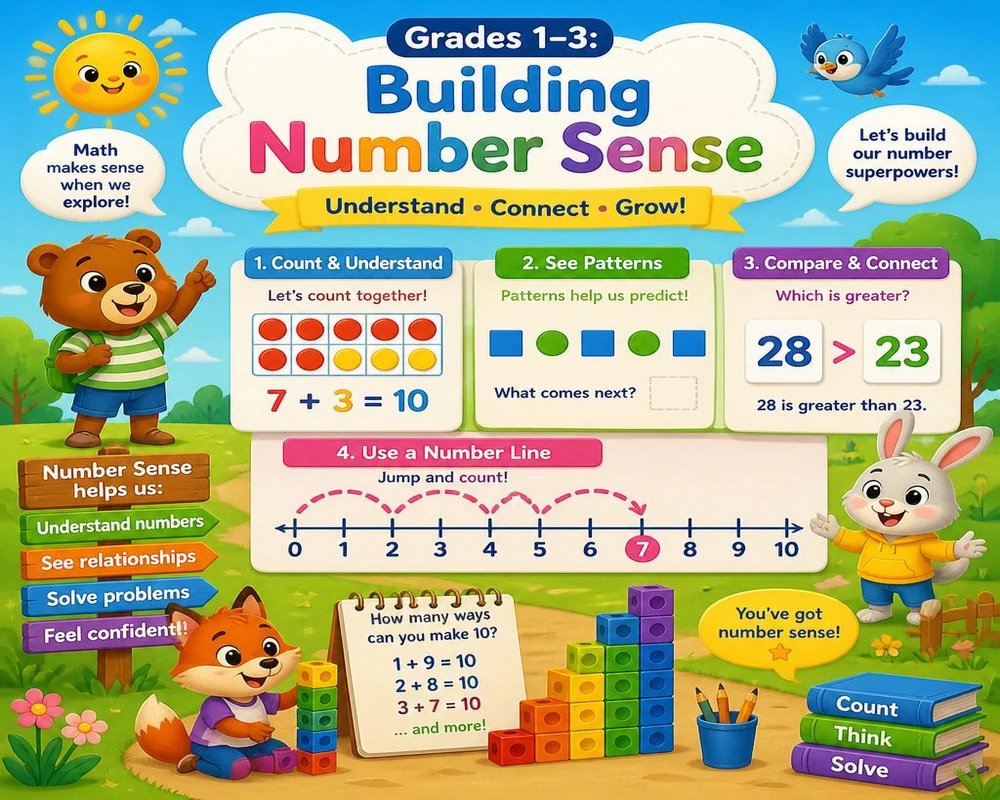 Grades 1-3: Building Number Sense