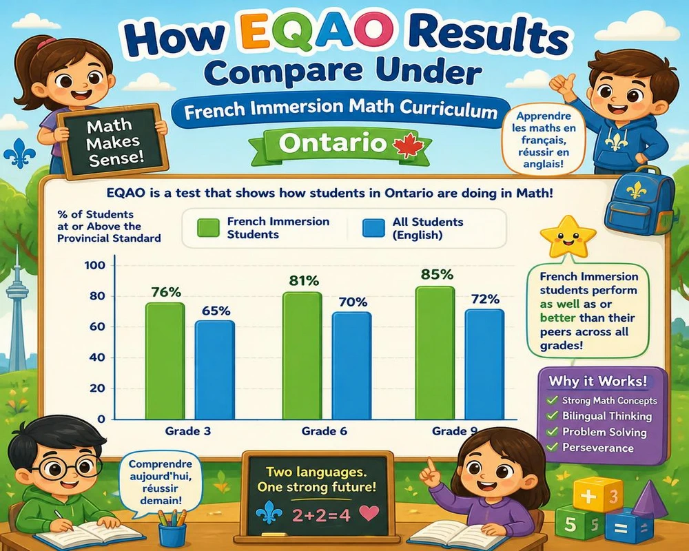 How EQAO Results Compare Under French Immersion Math Curriculum Ontario