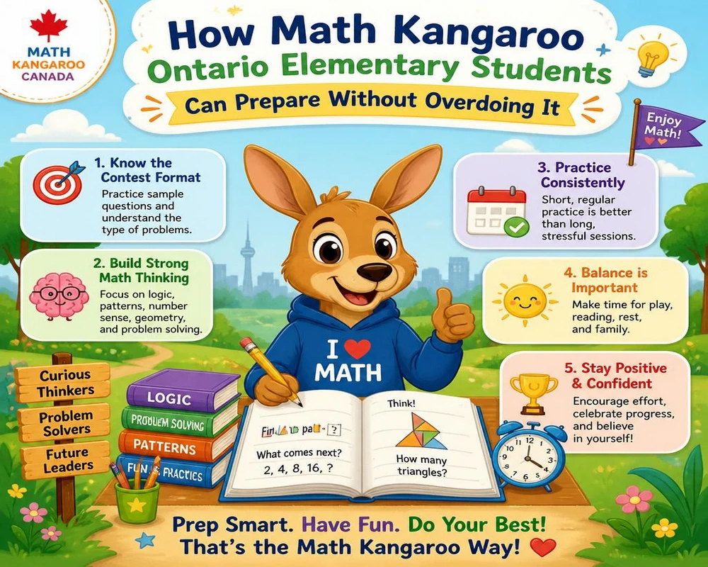 How Math Kangaroo Ontario Elementary Students Can Prepare Without Overdoing It