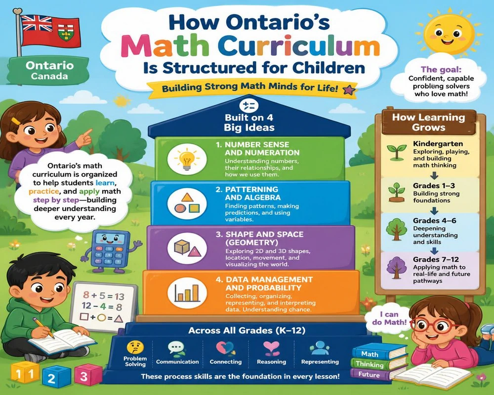 How Ontario's Math Curriculum Is Structured