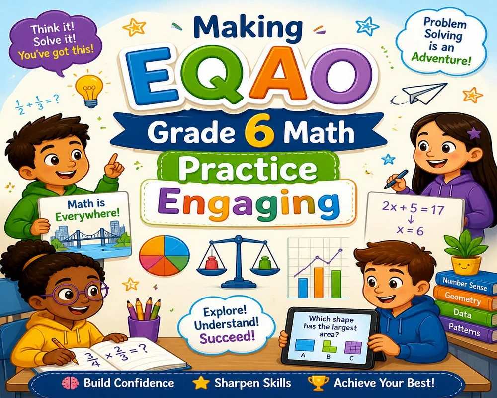 Making EQAO Grade 6 Math Practice Engaging