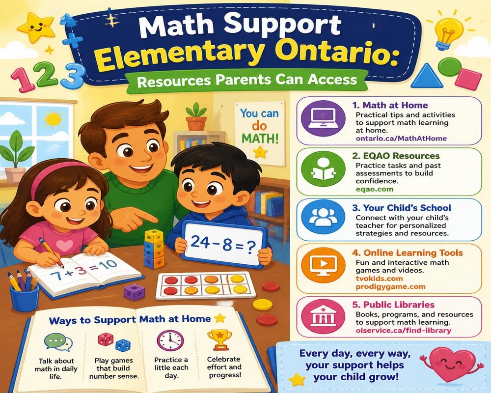 Math Support Elementary Ontario: Resources Parents Can Access