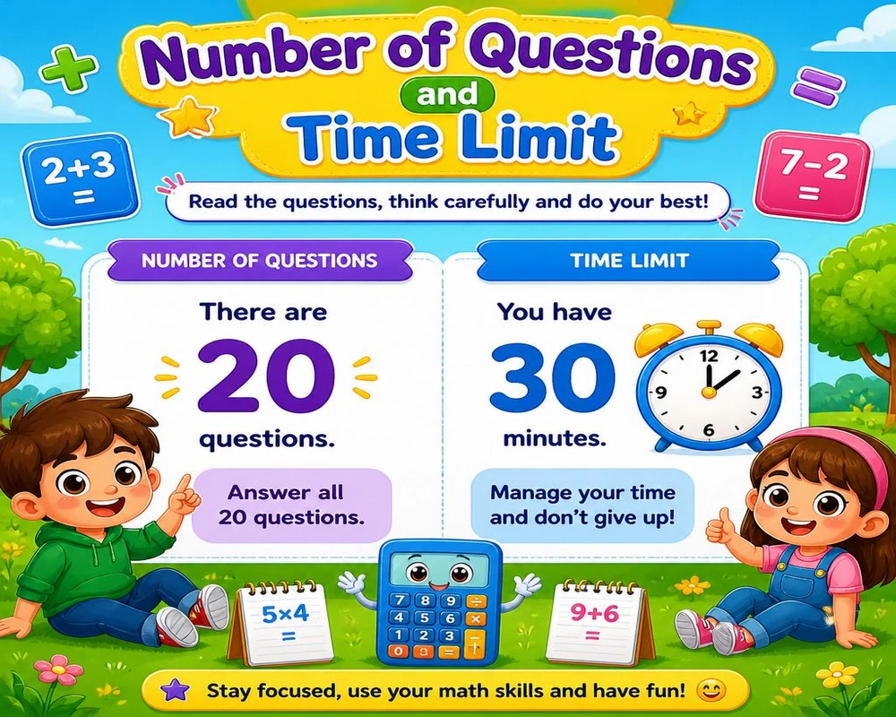 Number of Questions and Time Limit