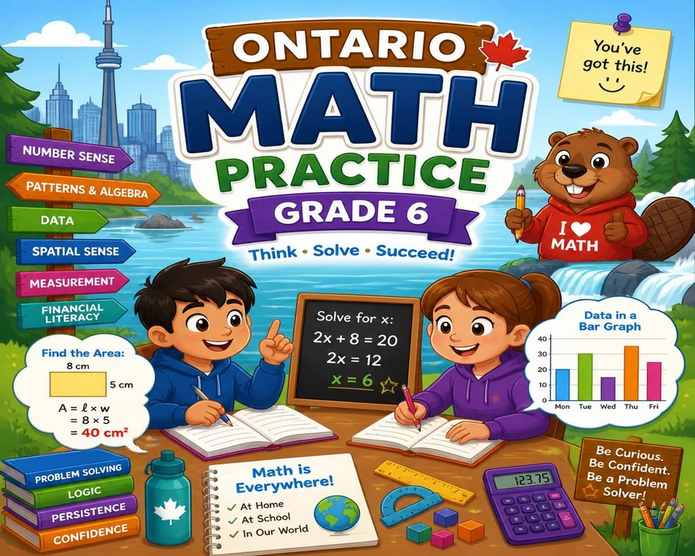 Ontario Math Practice Grade 6