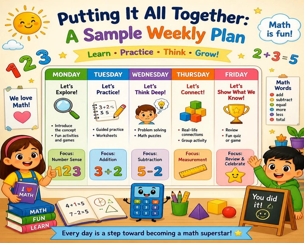 Putting It All Together: A Sample Weekly Plan