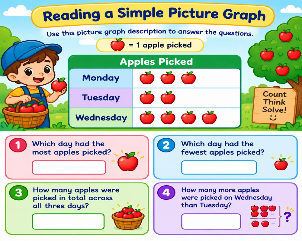 Reading a Simple Picture Graph