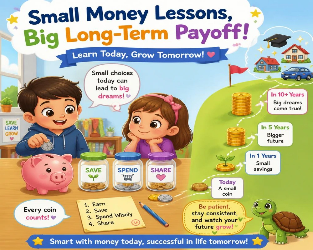 Small Money Lessons, Big Long-Term Payoff