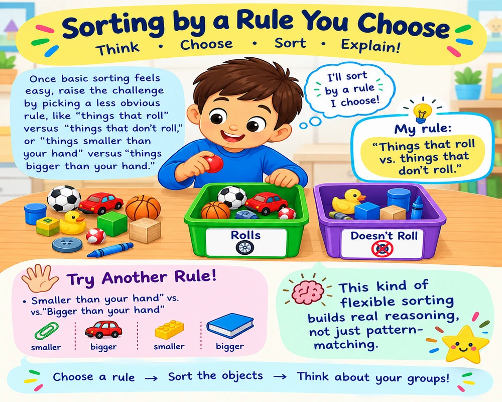 Sorting by a Rule You Choose