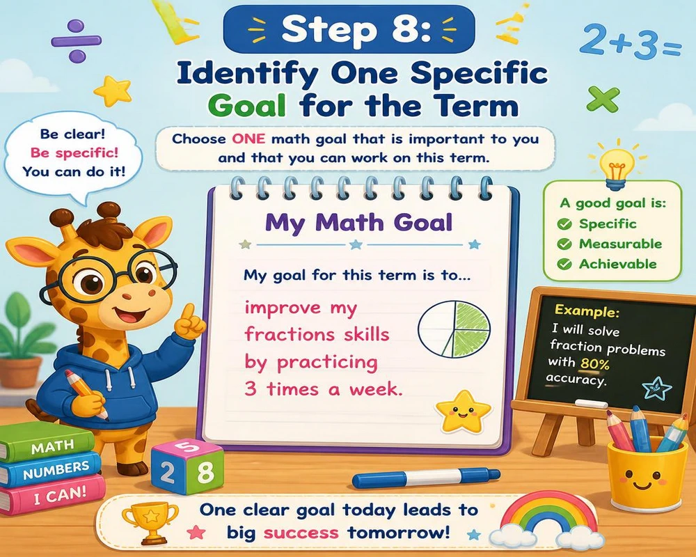 Step 8: Identify One Specific Goal for the Term