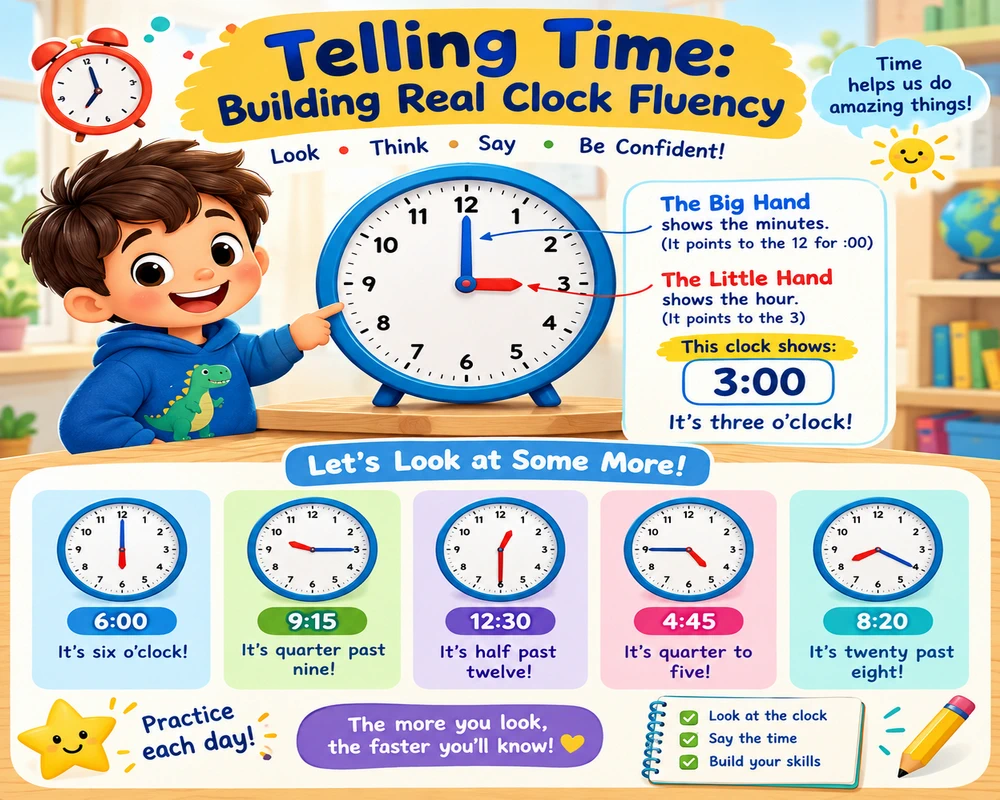 Telling Time: Building Real Clock Fluency