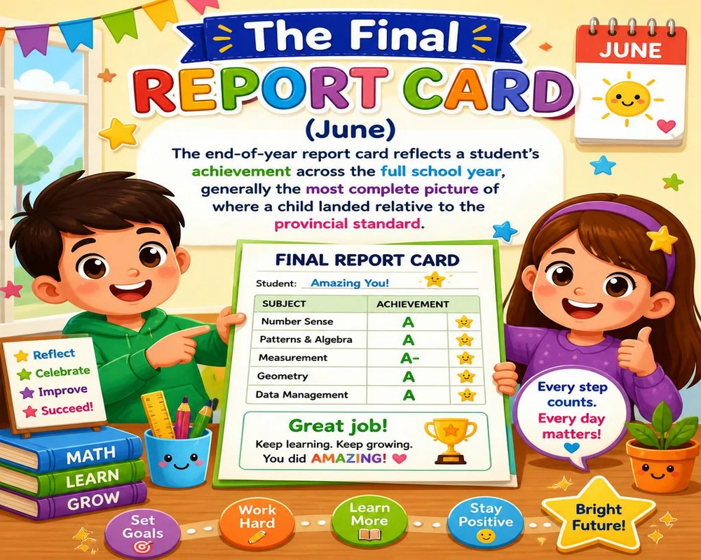 The Final Report Card (June)