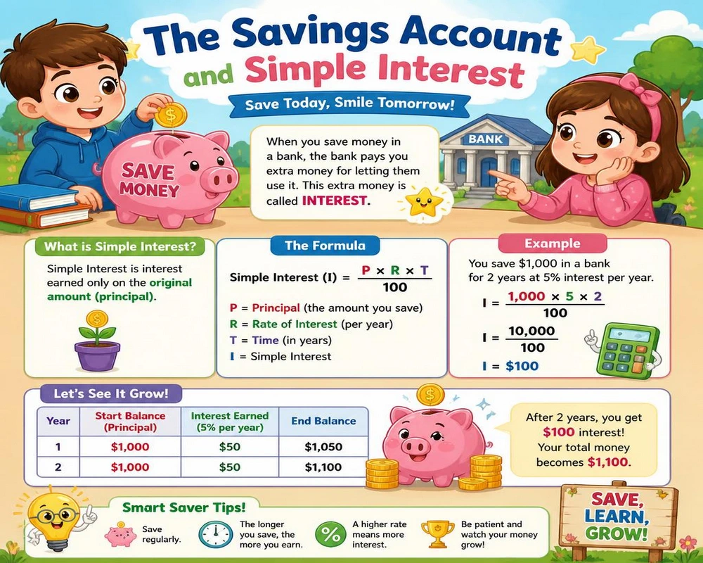 The Savings Account and Simple Interest