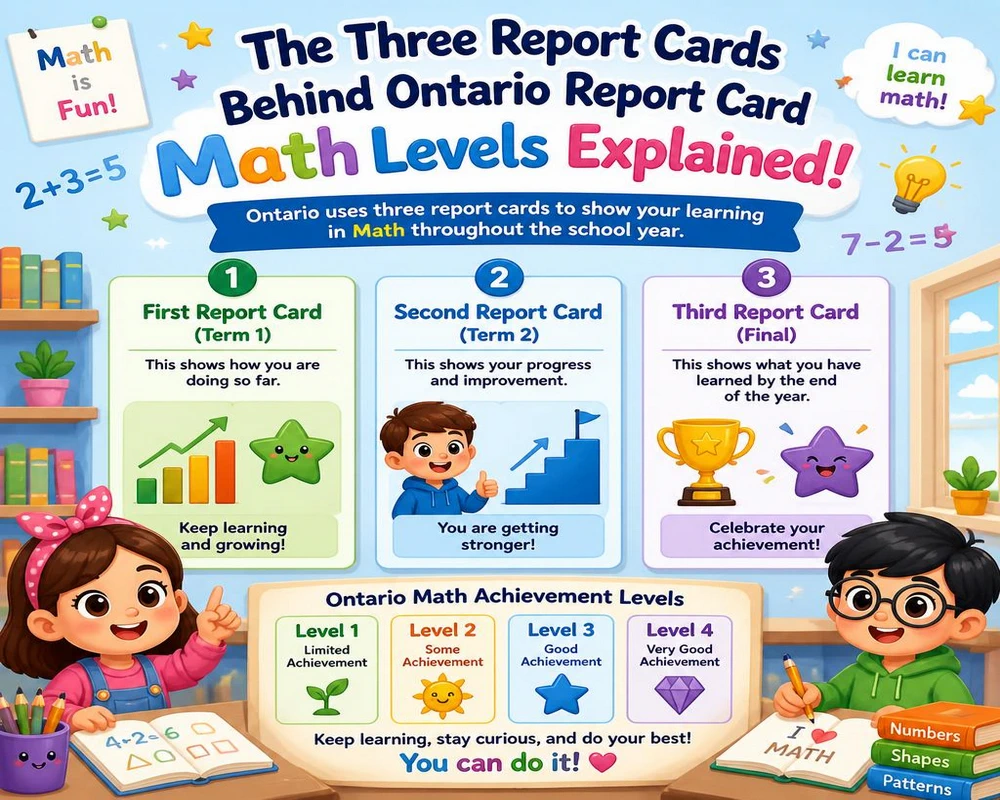 The Three Report Cards Behind Ontario Report Card Math Levels Explained