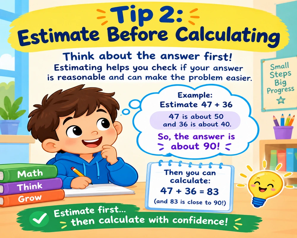 Tip 2: Estimate Before Calculating