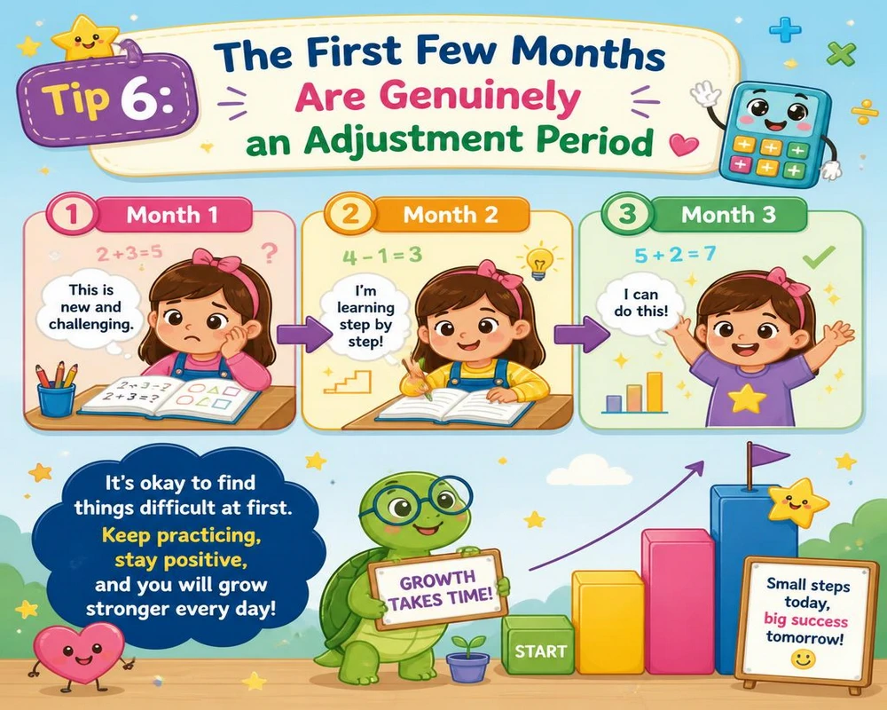 Tip 6: The First Few Months Are Genuinely an Adjustment Period