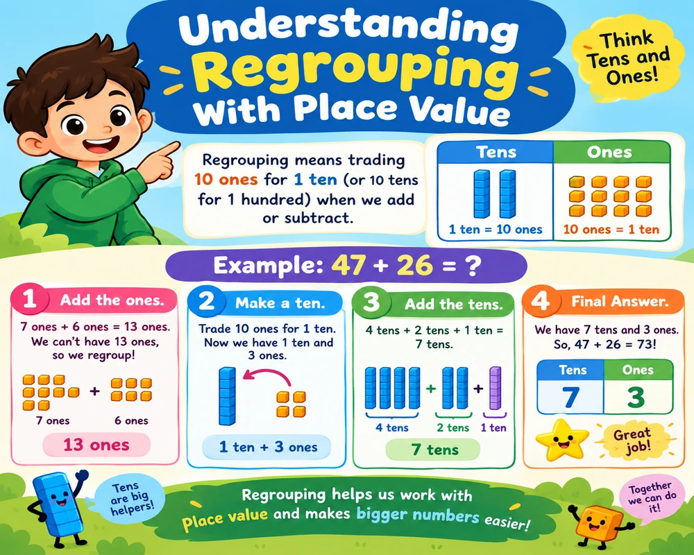 Understanding Regrouping With Place Value