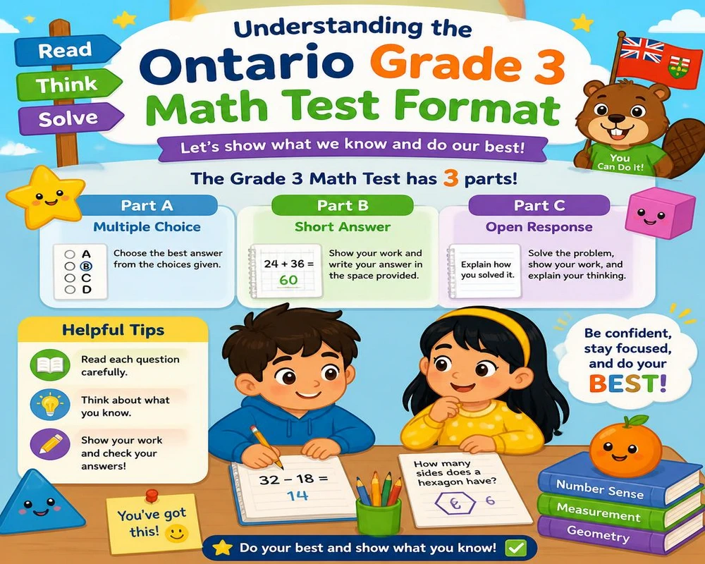 Understanding the Ontario Grade 3 Math Test Format