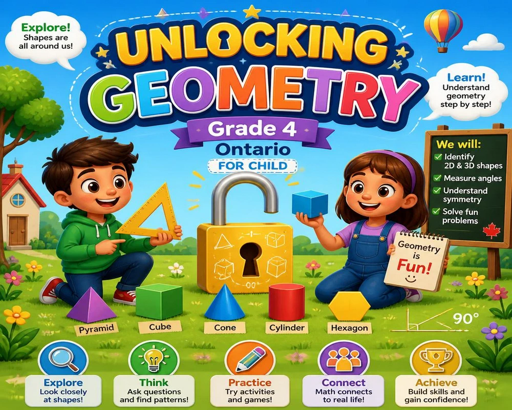 Unlocking Geometry Grade 4 Ontario