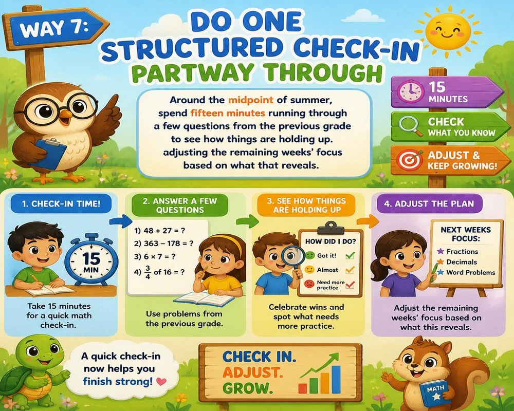 Way 7: Do One Structured Check-In Partway Through