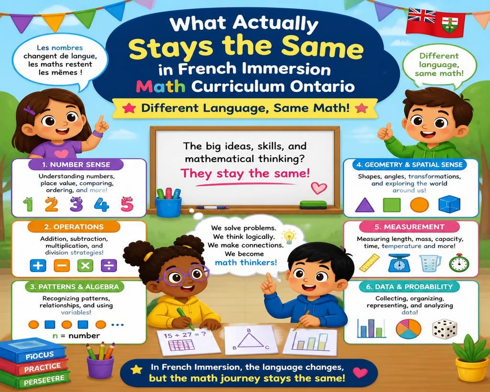 What Actually Stays the Same in French Immersion Math Curriculum Ontario