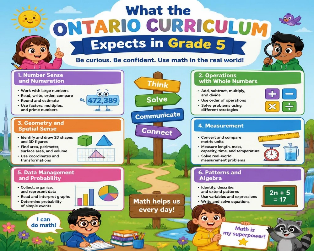 What the Ontario Curriculum Expects in Grade 5
