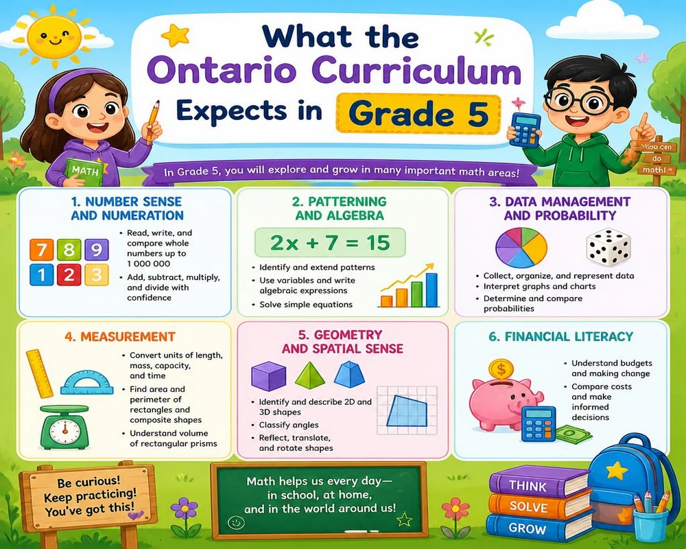 What the Ontario Curriculum Expects in Grade 5