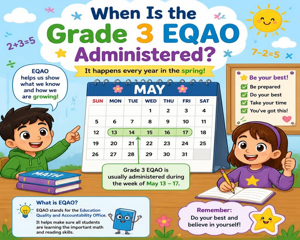 When Is the Grade 3 EQAO Administered