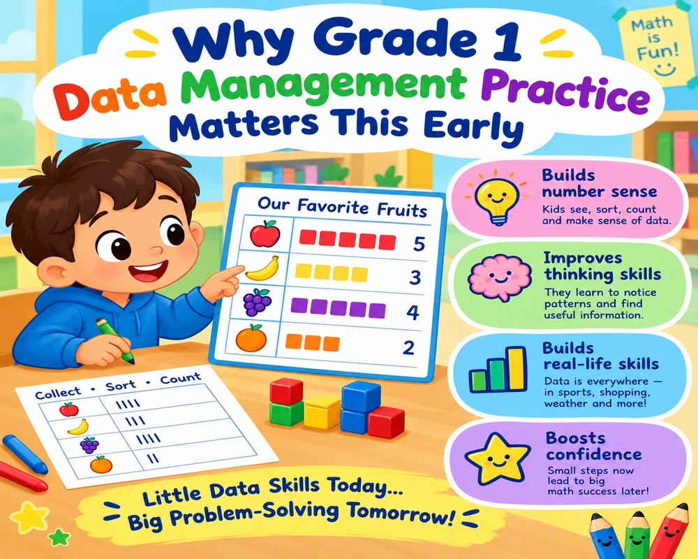 Why Grade 1 Data Management Practice Matters This Early