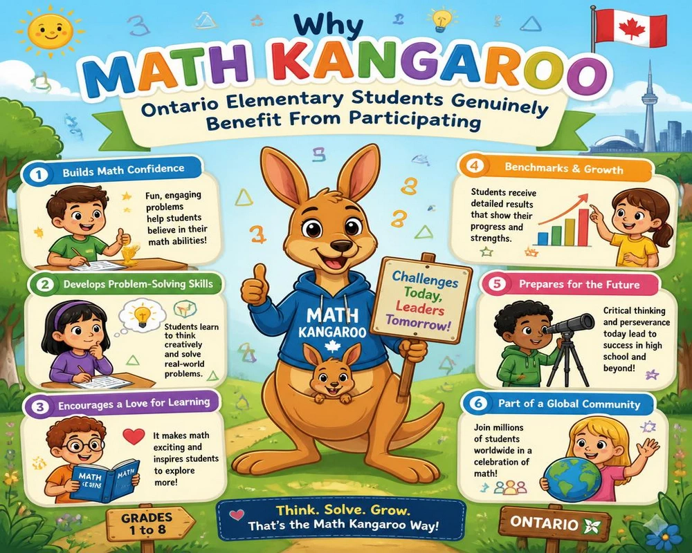 Why Math Kangaroo Ontario Elementary Students Genuinely Benefit From Participating