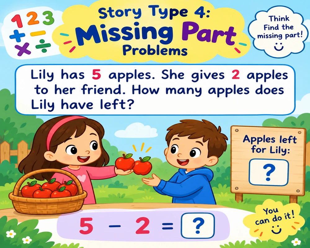 Story Type 4: “Missing Part” Problems