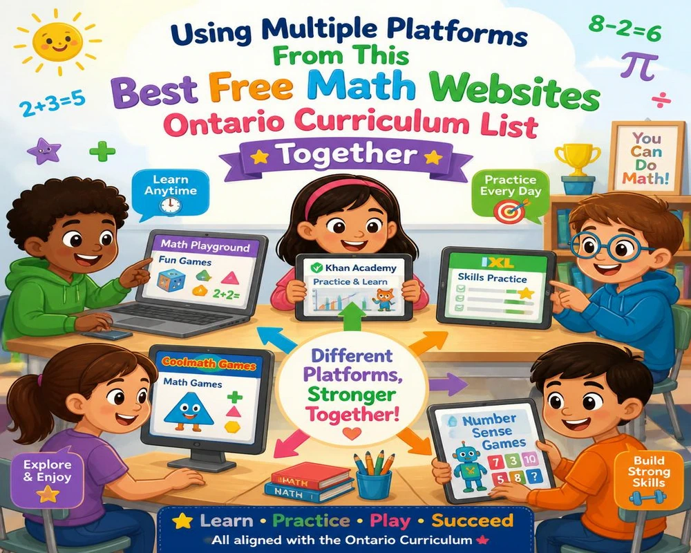 Using Multiple Platforms From This Best Free Math Websites Ontario Curriculum List Together