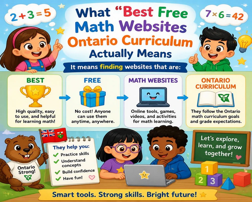 What "Best Free Math Websites Ontario Curriculum" Actually Means