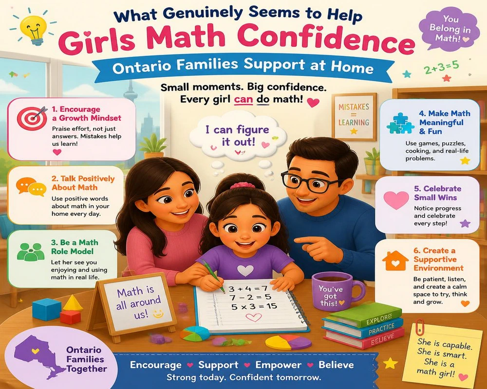 What Genuinely Seems to Help Girls Math Confidence Ontario Families Support at Home
